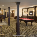 English Pub Theater Basement Game Area English Pub Theater Basement Game Area