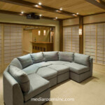 Asian Themed Home Theater Asian Themed Home Theater