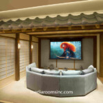 Asian Themed Home Theater Asian Themed Home Theater