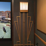 Elegant Theater art deco doors Elegant Theater art deco doors